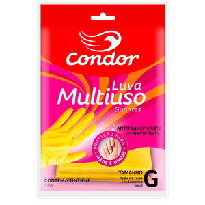 Luva Multiuso Amarela Condor G