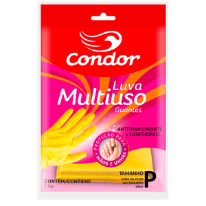 Luva Multiuso Amarela Condor P