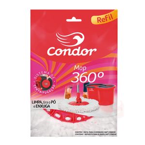 Refil para Mop Esfregão 360° Condor