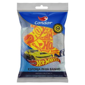 Esponja para Banho Hot Wheels Condor