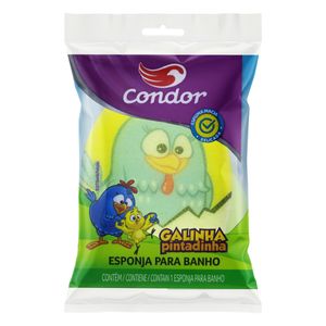 Esponja Infantil para Banho Galinha Pintadinha Condor
