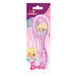 Kit Escova e Pente Barbie Condor