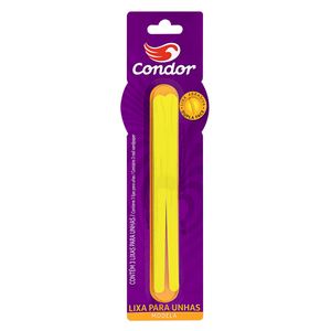 Lixa para Unhas Condor 3 Unidades