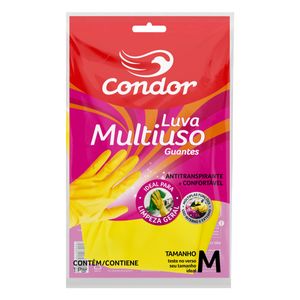 Luva Multiuso Amarela Condor M