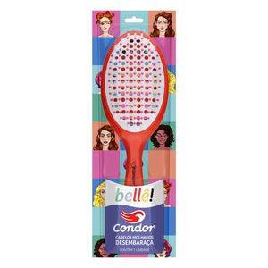 Escova para Cabelo Oval Vermelha Condor Bellê!