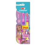 Escova-Dental-Infantil-Extramacia-Barbie-Condor-Kids-Cabeca-P-2-Unidades