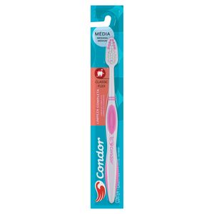 Escova Dental Média Condor Classic Flex