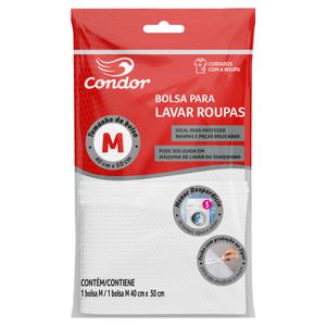 Bolsa para Lavar Roupa com Zíper Condor M 40cm x 50cm