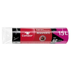 Saco para Lixo Tipo A 15l Condor 60 Unidades