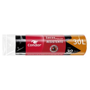 Saco para Lixo Tipo B 30l Condor 30 Unidades Ref. 1461