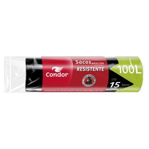 Saco para Lixo Tipo E 100l Condor 15 Unidades