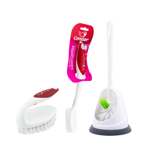 Kit Escovas de Limpeza
